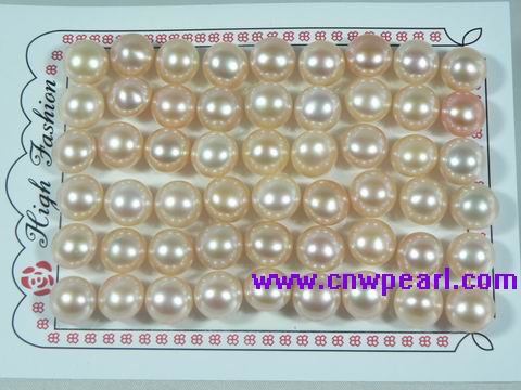 wholesale 8.5-9mm AAA grade pink bread loose pearl beads